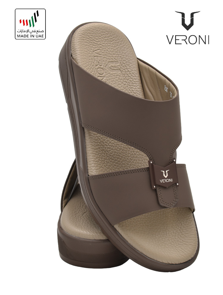 Veroni [V334] VMS-120 Brown Gents Sandal