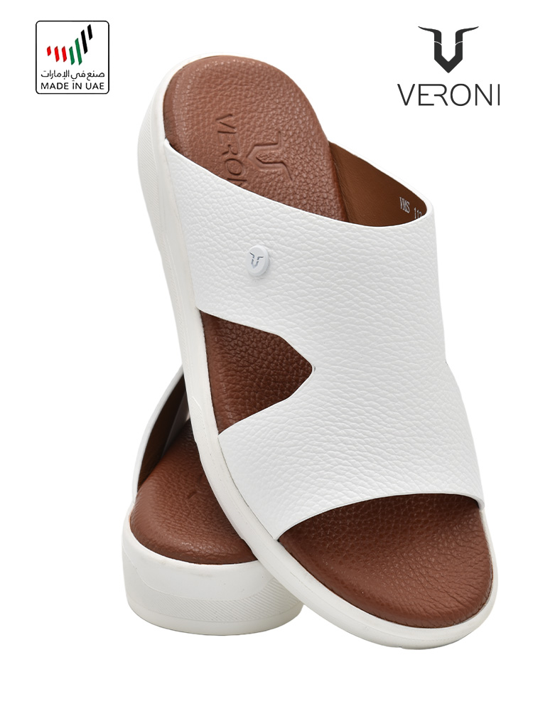Veroni-[V352]-VMS-113-White-Gents-Sandal-6