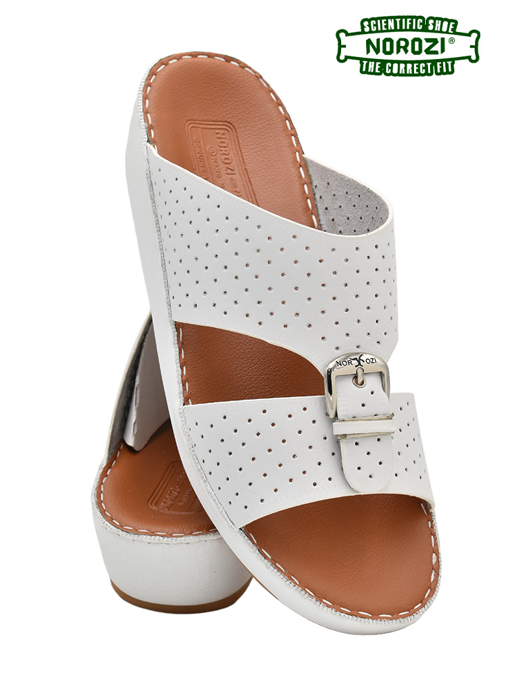 Norozi-[NR39]-038-White-Gents-Sandal-6