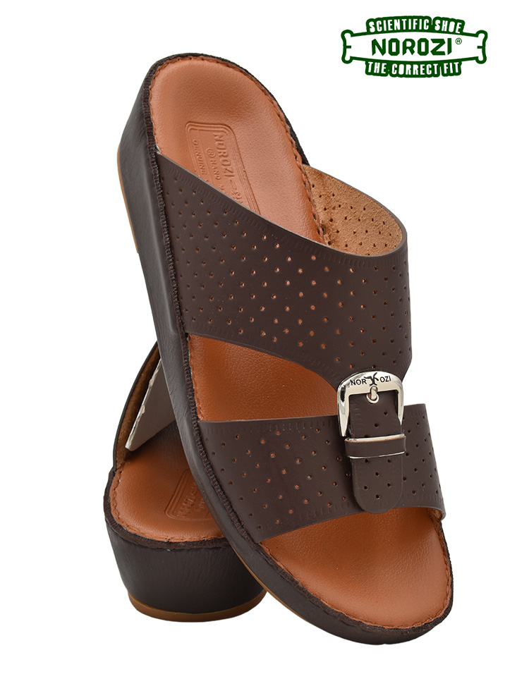 Norozi-[NR43]-038-Brown-Gents-Sandal-6