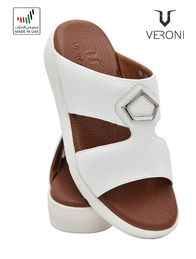 Veroni-[V361]-VMS-118-White-Gents-Sandal-6