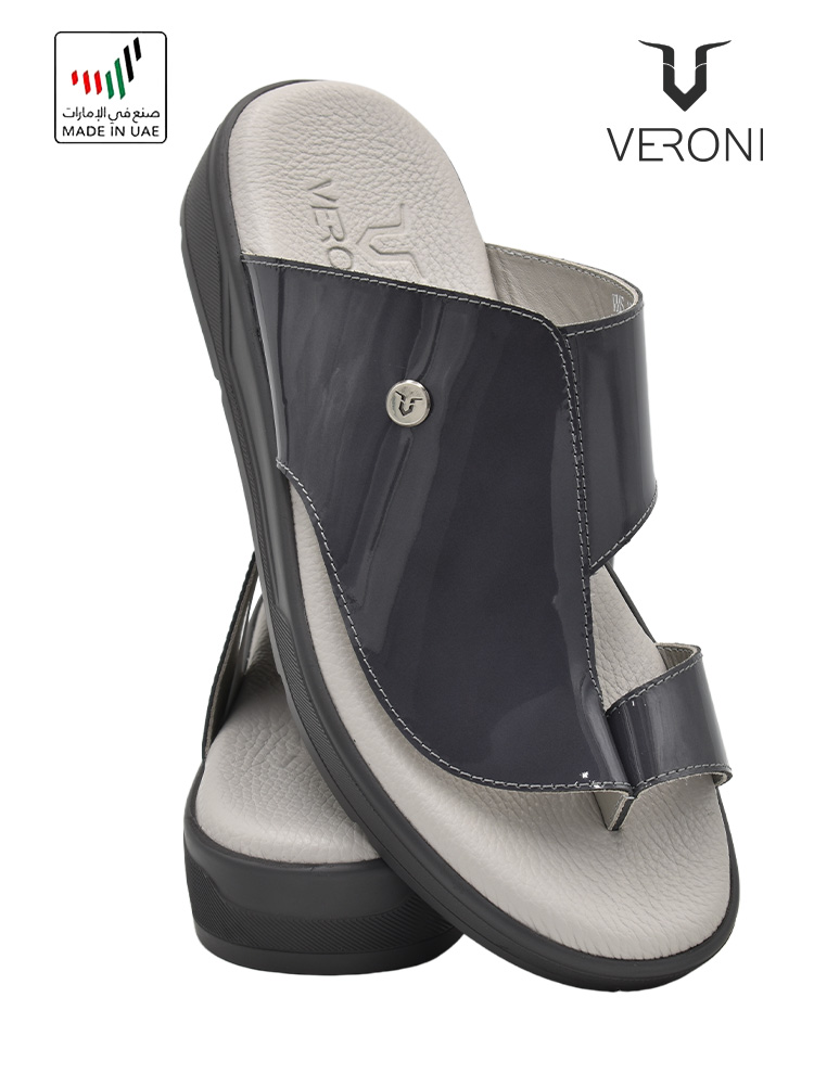 Veroni [V368] VMS-130 Grey Gents Sandal