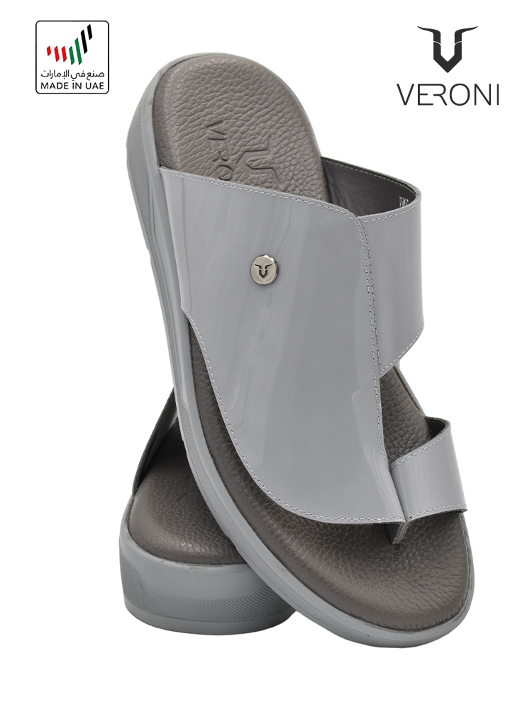 Veroni-[V369]-VMS-130-Light-Grey-Gents-Sandal-6