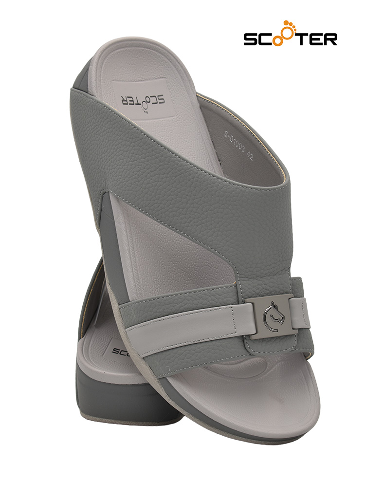 Scooter [S27] 1003 Grey Gents Sandal