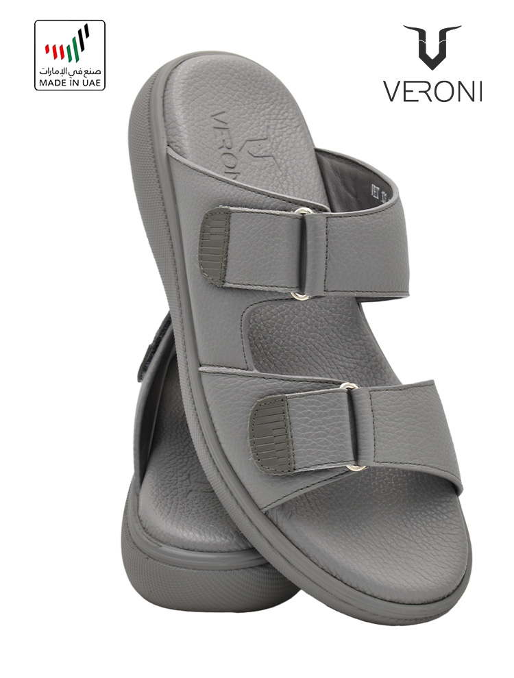 Veroni-[V377]-VHT-103-Grey-Gents-Sandal-6