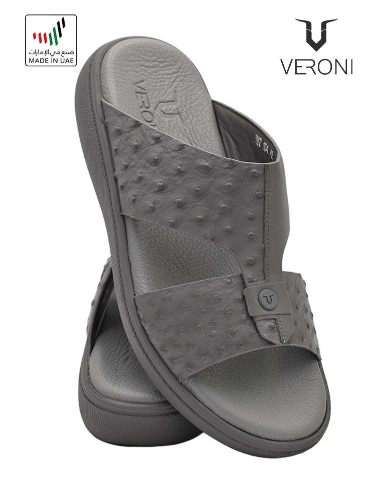 Veroni [V381] VHT-104 Grey Gents Sandal