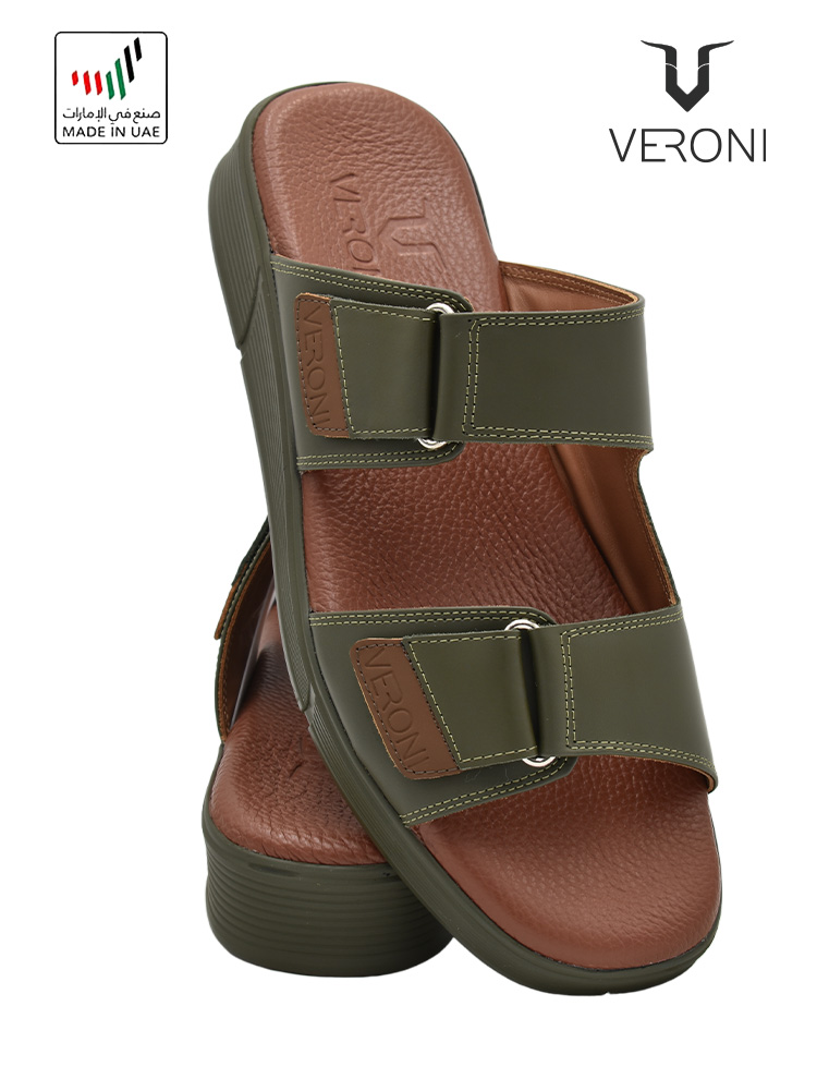 Veroni-[V383]-VIB-130-Olive-Gents-Sandal-6